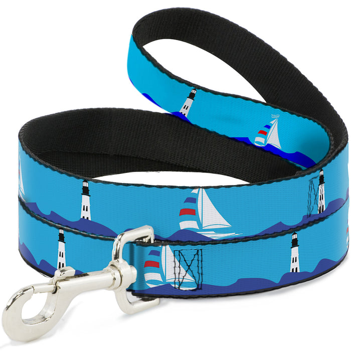 Dog Leash - Boats on the Water Dog Leashes Buckle-Down   