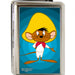 Business Card Holder - LARGE - Speedy Gonzales Pose FCG Blue Metal ID Cases Looney Tunes   