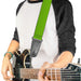 Guitar Strap - Lime Green Guitar Straps Buckle-Down   