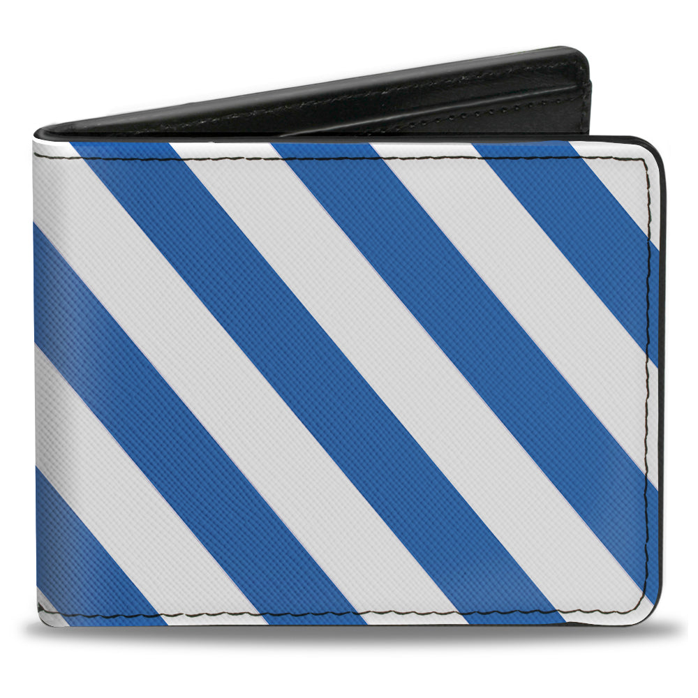 Off-White Leather Diagonals Bifold Wallet for Men