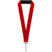 Lanyard - 1.0" - Elephant Crackle Red Lanyards Buckle-Down   