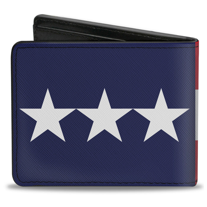 Bi-Fold Wallet - Americana Stars & Stripes Bi-Fold Wallets Buckle-Down   
