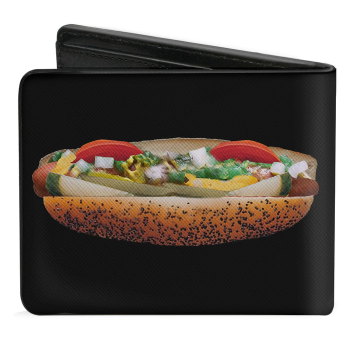 Bi-Fold Wallet - Chicago Style Hot Dog Vivid Bi-Fold Wallets Buckle-Down   