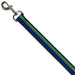 Dog Leash - Racing Stripe Navy/Bright Green Dog Leashes Buckle-Down   