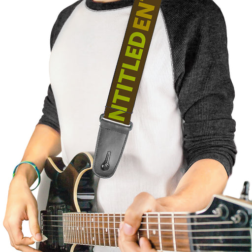 Guitar Strap - ENTITLED Tonal Greens Guitar Straps Buckle-Down   