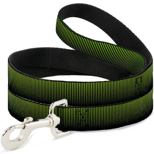Dog Leash - Vertical Stripes Transition Black/Yellow Dog Leashes Buckle-Down   