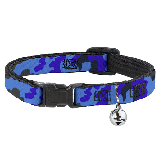 Cat Collar Breakaway - Camo Blue Breakaway Cat Collars Buckle-Down   