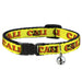 Cat Collar Breakaway - CALI Yellow Orange Breakaway Cat Collars Buckle-Down   