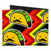Canvas Bi-Fold Wallet - Taco Man Canvas Bi-Fold Wallets Buckle-Down   
