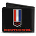 Bi-Fold Wallet - Camaro Badge Logo CENTERED Bi-Fold Wallets GM General Motors   