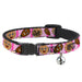 Cat Collar Breakaway - Fried Chicken & Waffles Plaid Pinks Breakaway Cat Collars Buckle-Down   