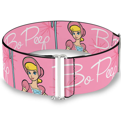 Cinch Waist Belt - Toy Story BO PEEP Smiling Pose Pinks White Womens Cinch Waist Belts Disney   