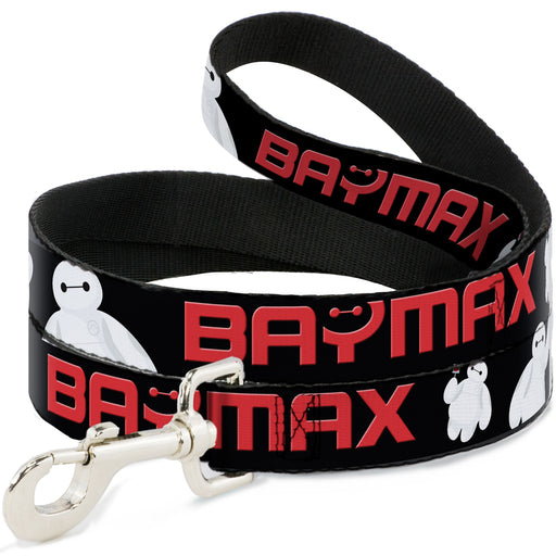 Dog Leash - BAYMAX Poses Black/White/Red Dog Leashes Disney   