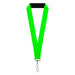 Lanyard - 1.0" - Neon Green Lanyards Buckle-Down   