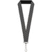 Lanyard - 1.0" - Chain Link Fence Grays Lanyards Buckle-Down   