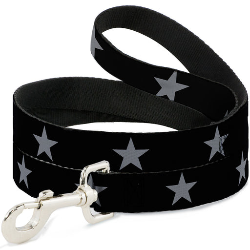 Dog Leash - Star Black/Silver Dog Leashes Buckle-Down   