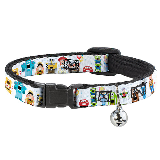 Cat Collar Breakaway with Bell - Pixar Holiday Collection Nutcracker Characters Lineup Stars White Blues Breakaway Cat Collars Disney   