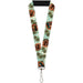 Lanyard - 1.0" - Dachshund in Shades w Palm Trees Lanyards Buckle-Down   