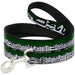 Dog Leash - Colorado Mountains Green/White/Black Text Dog Leashes Buckle-Down   