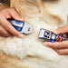 Dog Bone Seatbelt Buckle Collar - Colorado Skier4/Mountains Blues/White/Red/Yellow Seatbelt Buckle Collars Buckle-Down   