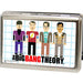 Business Card Holder - LARGE - THE BIG BANG THEORY Characters Cartoon FCG Metal ID Cases The Big Bang Theory   