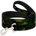 Dog Leash - Camo Olive Dog Leashes Buckle-Down   