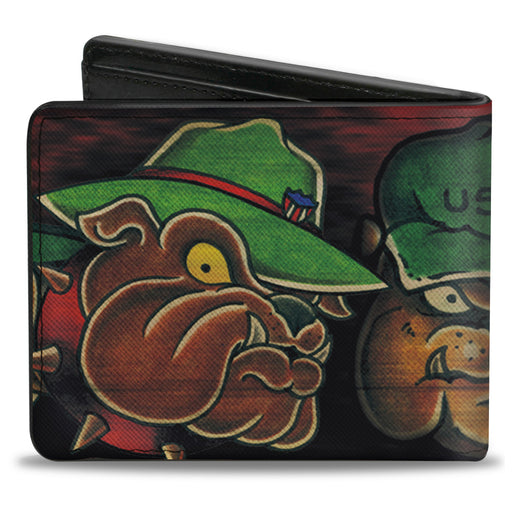 Bi-Fold Wallet - Tattoo Johnny-Bulldog Bi-Fold Wallets Tattoo Johnny   