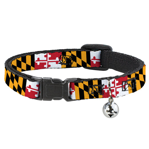Cat Collar Breakaway - Maryland Flags Breakaway Cat Collars Buckle-Down   