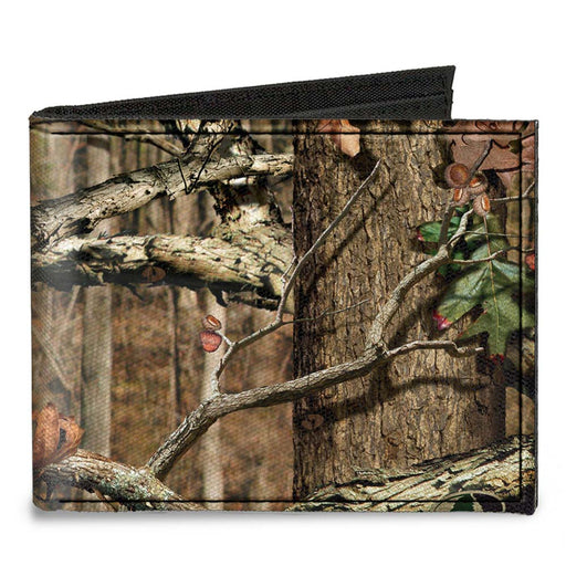 Canvas Bi-Fold Wallet - Mossy Oak Break-Up Infinity Canvas Bi-Fold Wallets Mossy Oak   