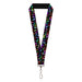 Lanyard - 1.0" - Peace Psychedelic Lanyards Buckle-Down   