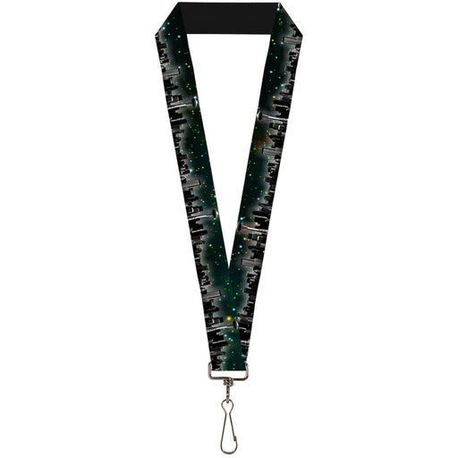 Lanyard - 1.0" - Seattle Vivid Skyline Space Dust Lanyards Buckle-Down   