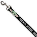 Dog Leash - Star Wars The Child Chibi Face PROTECT ATTACK SNACK Black/White Dog Leashes Star Wars   