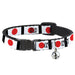 Cat Collar Breakaway - Japan Flags Breakaway Cat Collars Buckle-Down   