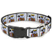 Plastic Clip Collar - King of Spades Plastic Clip Collars Buckle-Down   