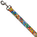 Dog Leash - Muppets Postage Stamps Stacked Dog Leashes Disney   