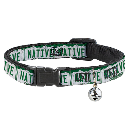 Cat Collar Breakaway - Colorado License Plate NATIVE Breakaway Cat Collars Buckle-Down   