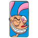 Hinged Wallet - The Ren & Stimpy Show Stimpy Smiling + Ren Winking CLOSE-UP Expressions Hinged Wallets Nickelodeon   