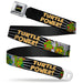 Classic TMNT Logo Full Color Seatbelt Belt - Classic Teenage Mutant Ninja Turtles Group Pose/TURTLE POWER! Webbing Seatbelt Belts Nickelodeon   