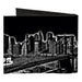 Canvas Bi-Fold Wallet - Brooklyn New York Canvas Bi-Fold Wallets Buckle-Down   