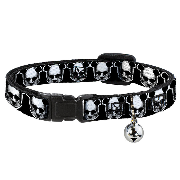 Cat Collar Breakaway - Panda Skulls Breakaway Cat Collars Buckle-Down   