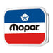 MOPAR Chrysler Logo Framed FCG White Blue Red Black - Chrome Rock Star Buckle Belt Buckles Mopar   
