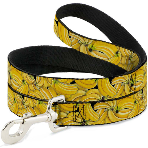 Dog Leash - Vivid Banana Bunches Stacked Dog Leashes Buckle-Down   