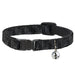 Cat Collar Breakaway - Zebra Head Black Gray Breakaway Cat Collars Buckle-Down   