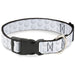 Plastic Clip Collar - Golf Ball Dimples Whites Plastic Clip Collars Buckle-Down   