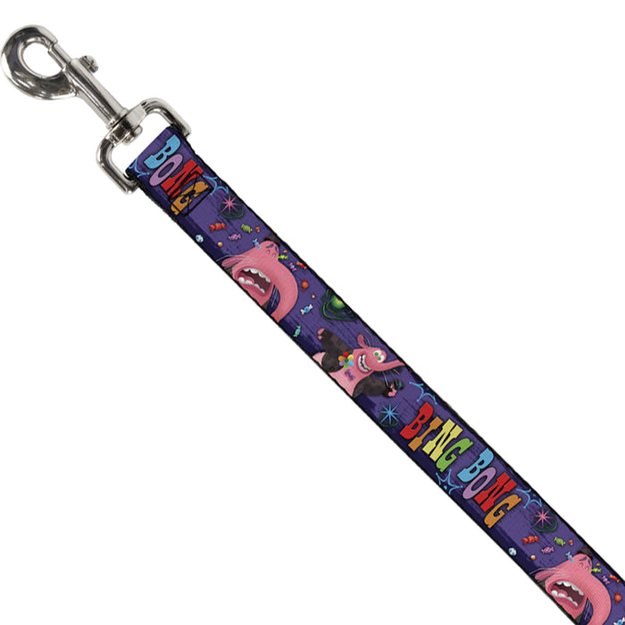 Dog Leash - BING BONG Poses/Candy Purples/Multi Color Dog Leashes Disney   