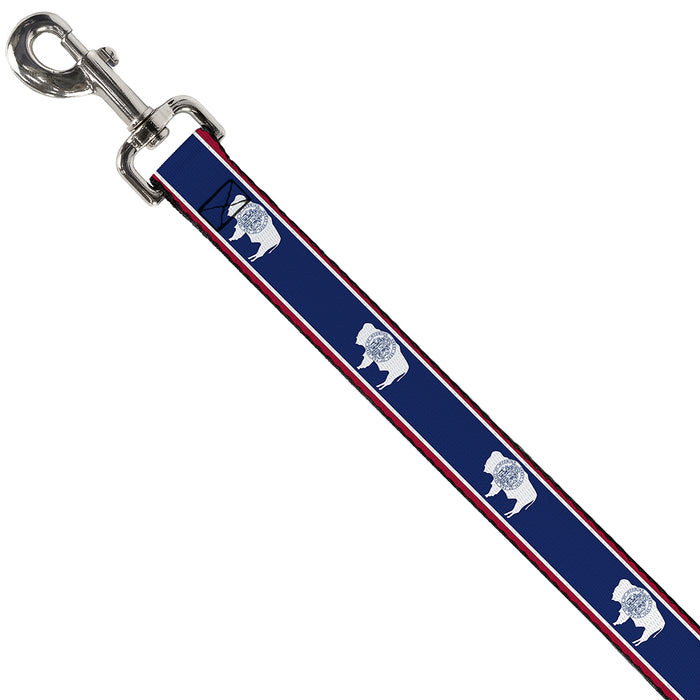 Dog Leash - Wyoming Flags Dog Leashes Buckle-Down   