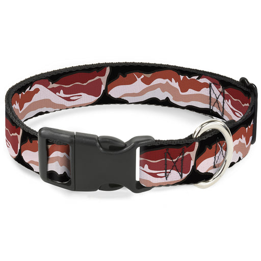 Plastic Clip Collar - Bacon Plastic Clip Collars Buckle-Down   