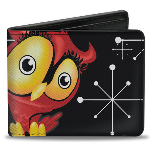 Bi-Fold Wallet - Big Eye Owl Bi-Fold Wallets Buckle-Down   