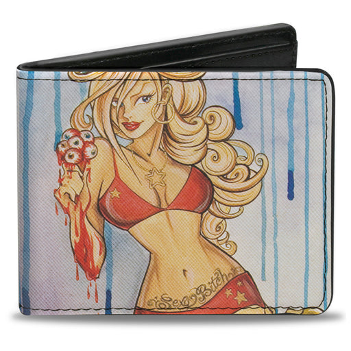 Bi-Fold Wallet - Horror Bi-Fold Wallets Sexy Ink Girls   
