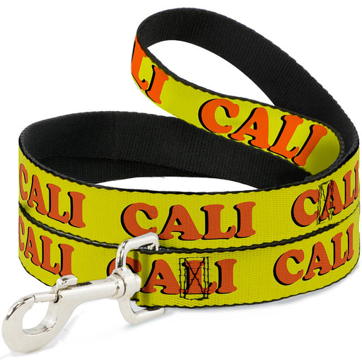 Dog Leash - CALI Yellow/Orange Dog Leashes Buckle-Down   
